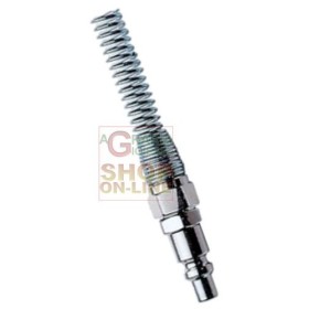 RUBINETTO RAPIDO CON MOLLA ART.64 MF 6X8MM COMPRESSORE ARIA TUNING AUTO MOTO